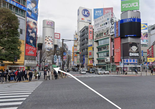 JR渋谷駅ハチ公改札口